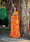 Manohari By Sanskar Printed Weightless Unique Saree Suppliers In India