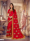 Kalista Bobby Latest Fancy Festive Wear Vichitra Silk Designer Fancy Saree Collection