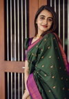 Soft Silk 5008 Lichi Silk Jacquard Work Occasion Wear Saree Orders In India
