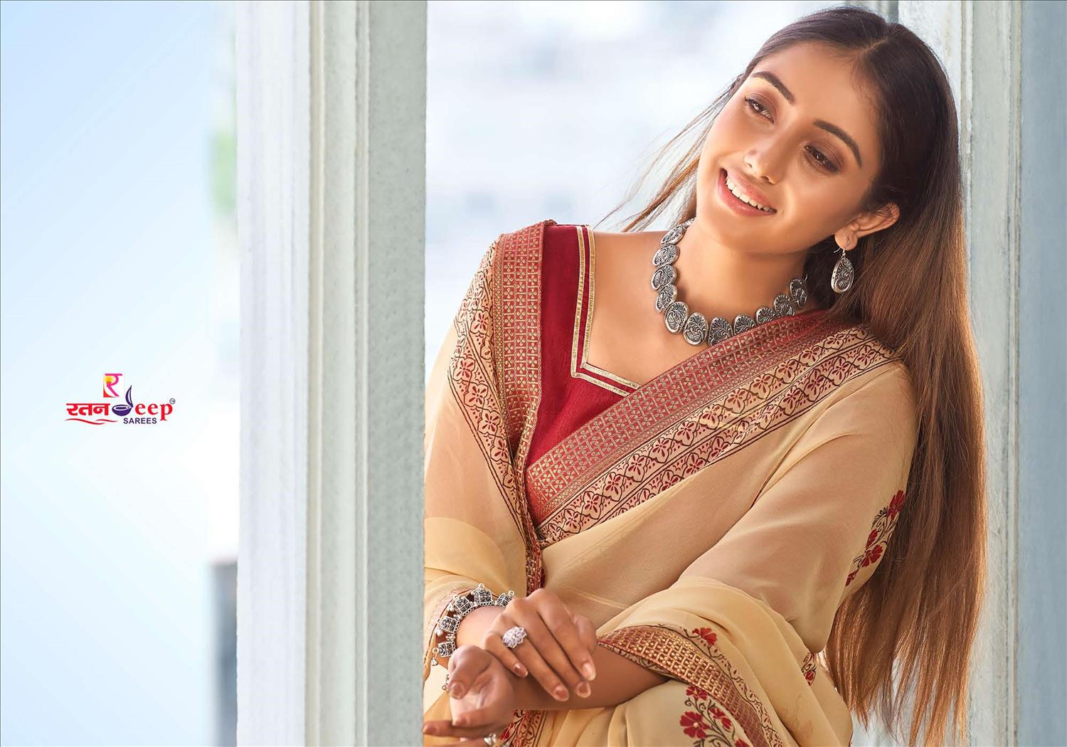 Bulbul Designer Fancy Ethnic Wear Georgette Printed Designer Saree Collection