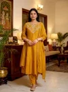 KF 6043 Kalaai Vichitra Silk Embroidery Anarkali Kurtis Set
