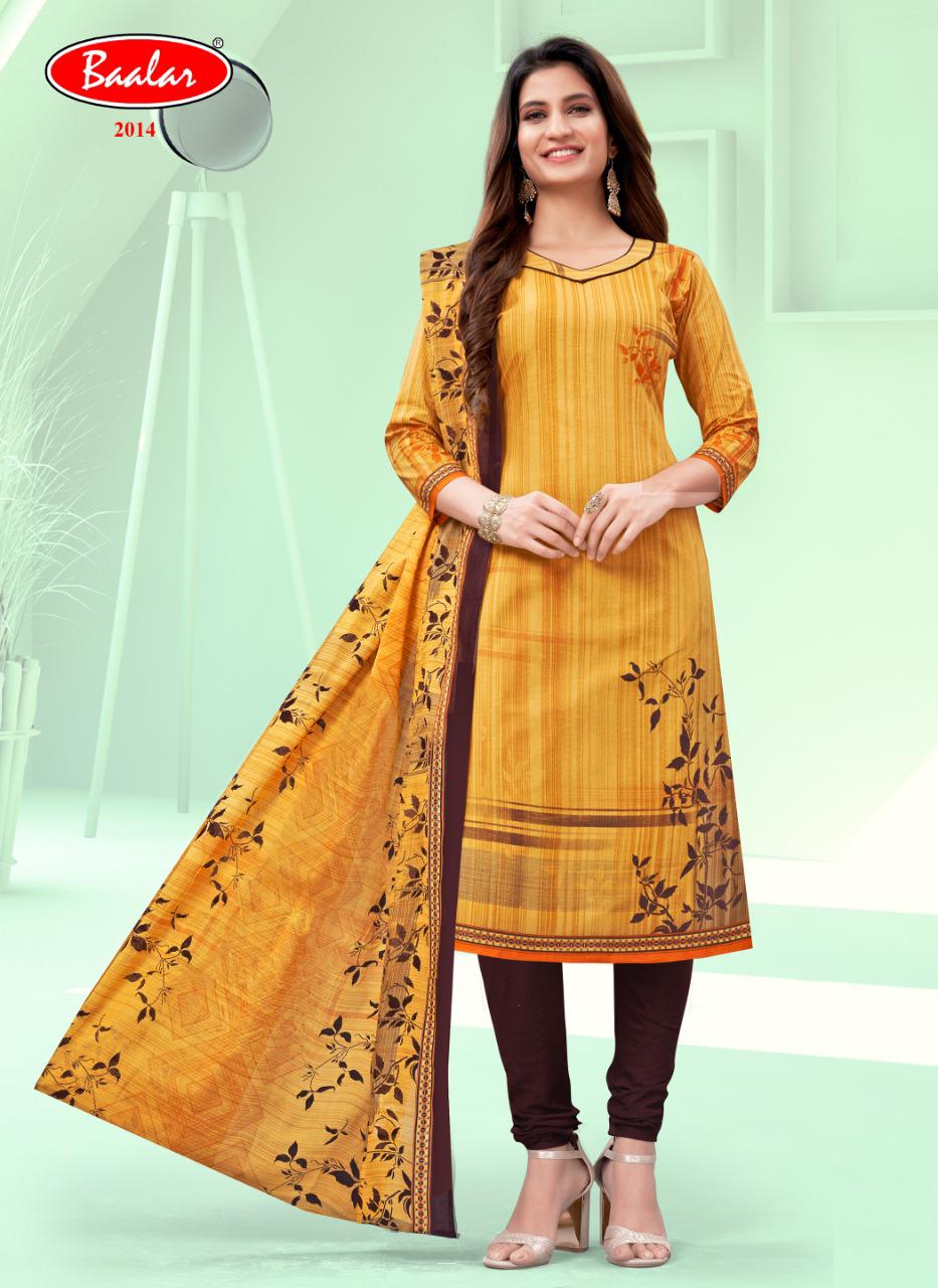Baalar Nai Disha 1 Pure Cotton Printed Casual Wear Dress Material Collection
