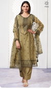 Saahi By Vinay Kuleesh Organza Chiffon Online Designer Salwar Suits Wholesale