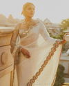 Bt 1281 Faux Georgette Mirror Worked Party Wear Saree Wholesale Online