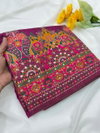 Kc 348 Rajwadi Pashmina Silk Kashmiri Thread Beautiful Saree Online Wholesale