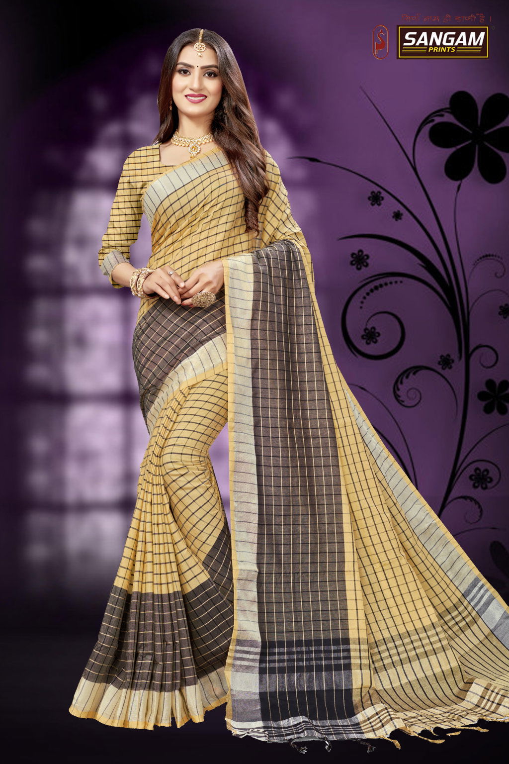 Sangam Red Carpet 6 Latest fancy designre Casual Wear Cotton Linen Sarees Collection

