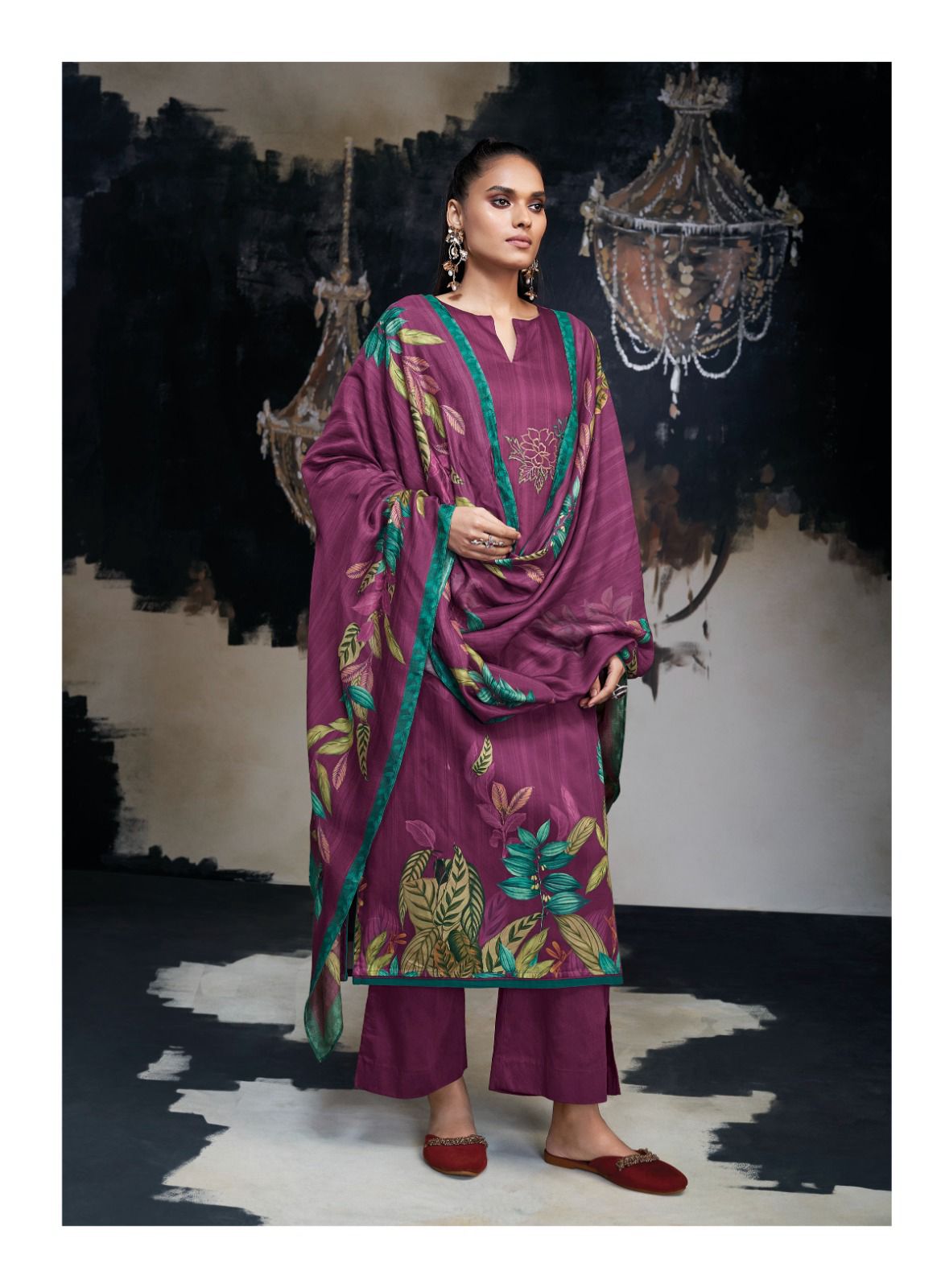 Azara By Ganga 1683 To 1688 Salwar Suits Wholesalers In Delhi