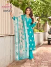 Honey By Aanchi Roman Silk Kurti With Bottom Dupatta Wholesale Market In Surat