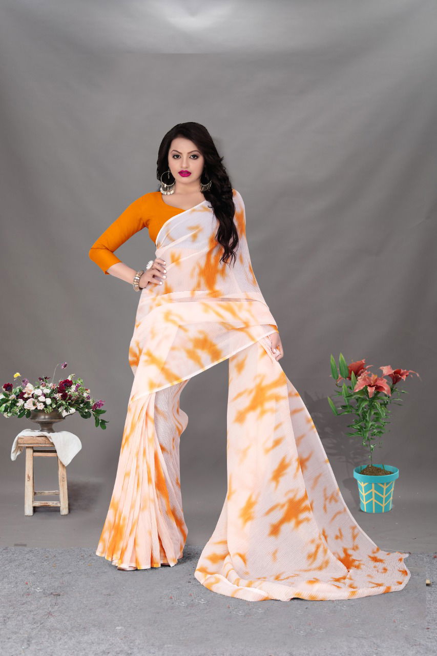 Bt 06 New Soft Fancy Regular Wear Georgette Printed Designer Saree Collection