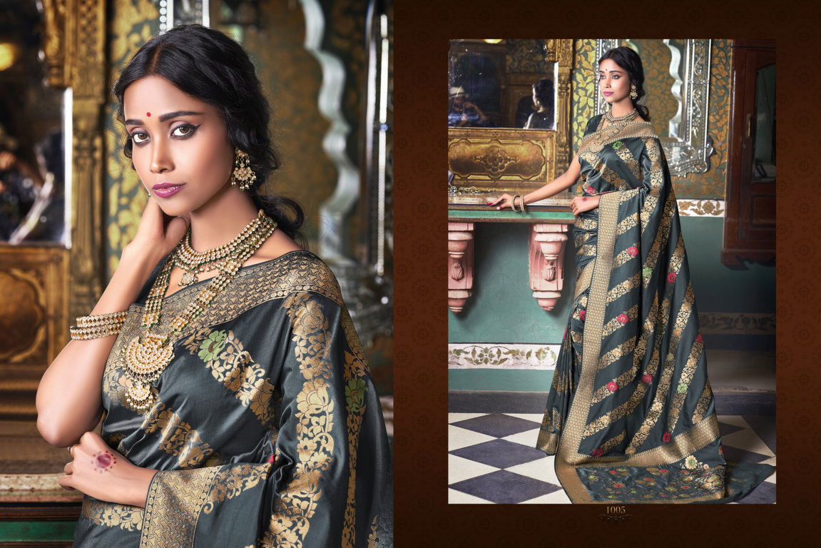 Sangam Purnima Designer Fancy Wedding Wear Banarasi Silk Printed Saree Collection
