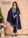 Vichitra Blooming Silk 3 By Sangeet Silk Kurti With Bottom Dupatta Suppliers In India
