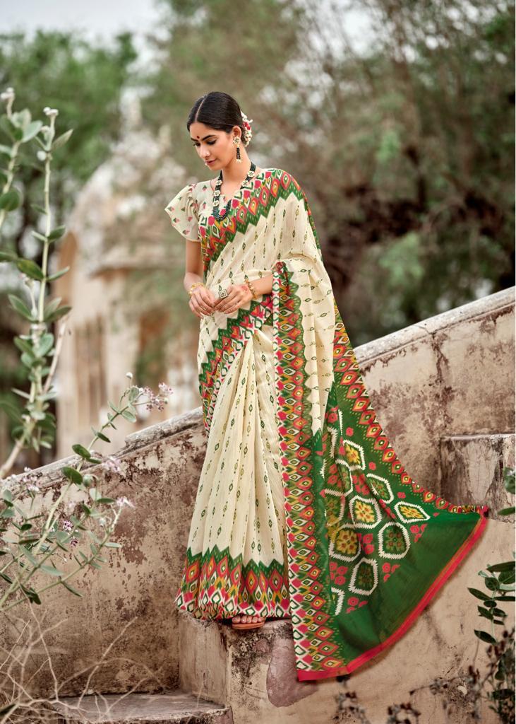 Lt Nivrata Silk Regular Casual Wear Printed Cotton Silk Sarees Collection
