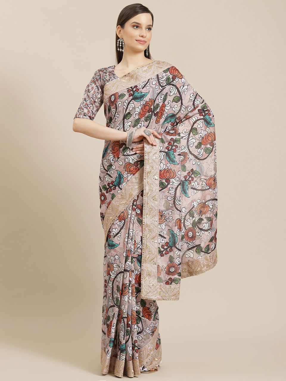 Varni 2 Latest Designer Fancy Wear Printed Georgette Saree Collection