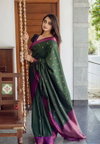 Soft Silk 5008 Lichi Silk Jacquard Work Occasion Wear Saree Orders In India
