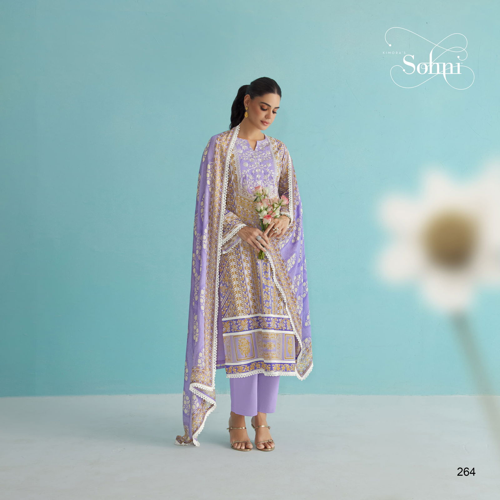 Gorgeous By Kimora Sohani Lawn Printed Wholesale Salwar Suits In India
