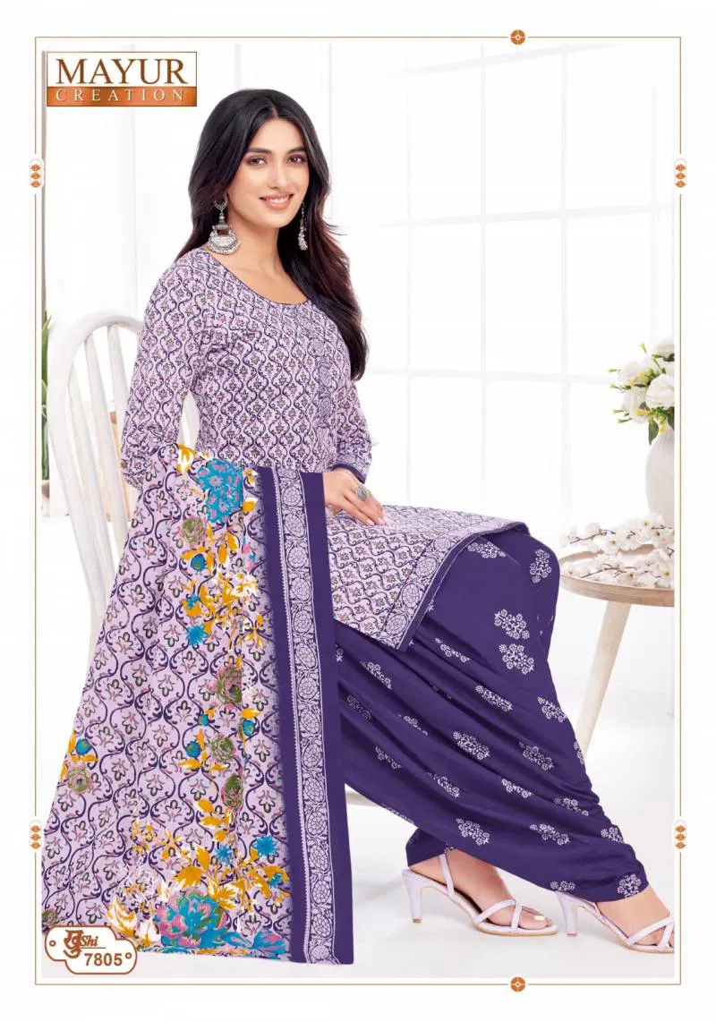 Khushi Vol 78 By Mayur Cotton Dress Material Wholesale Shop In Surat
