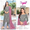 Amyra Vol 1 by Sajida Georgette Embroidery Pakistani Suits Wholesalers In Surat