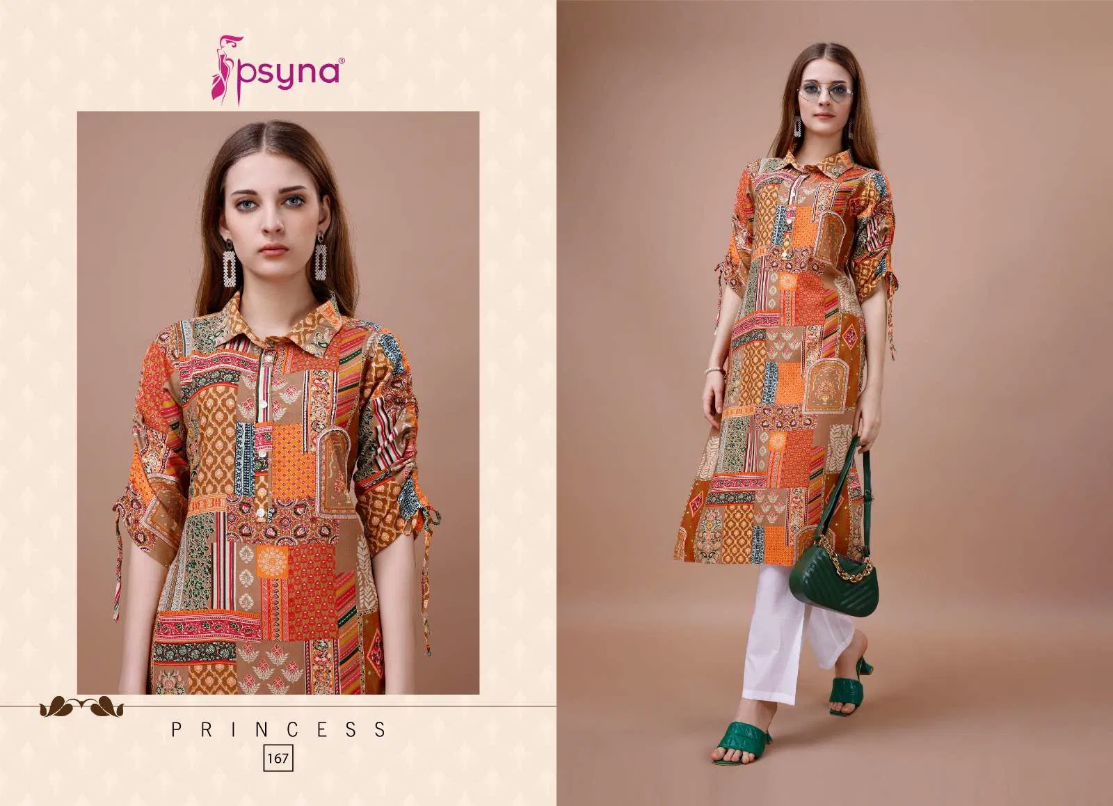 Princess Vol 16 By Psyna Rayon Kurti Wholesale Market In Surat