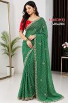 Bandhej Vol 1 By Sw Georgette Bandhani Printed Designer Saree