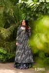 Clora Vol 12 Muslin Printed Gown Kurti Bottom With Dupatta Wholesale Online