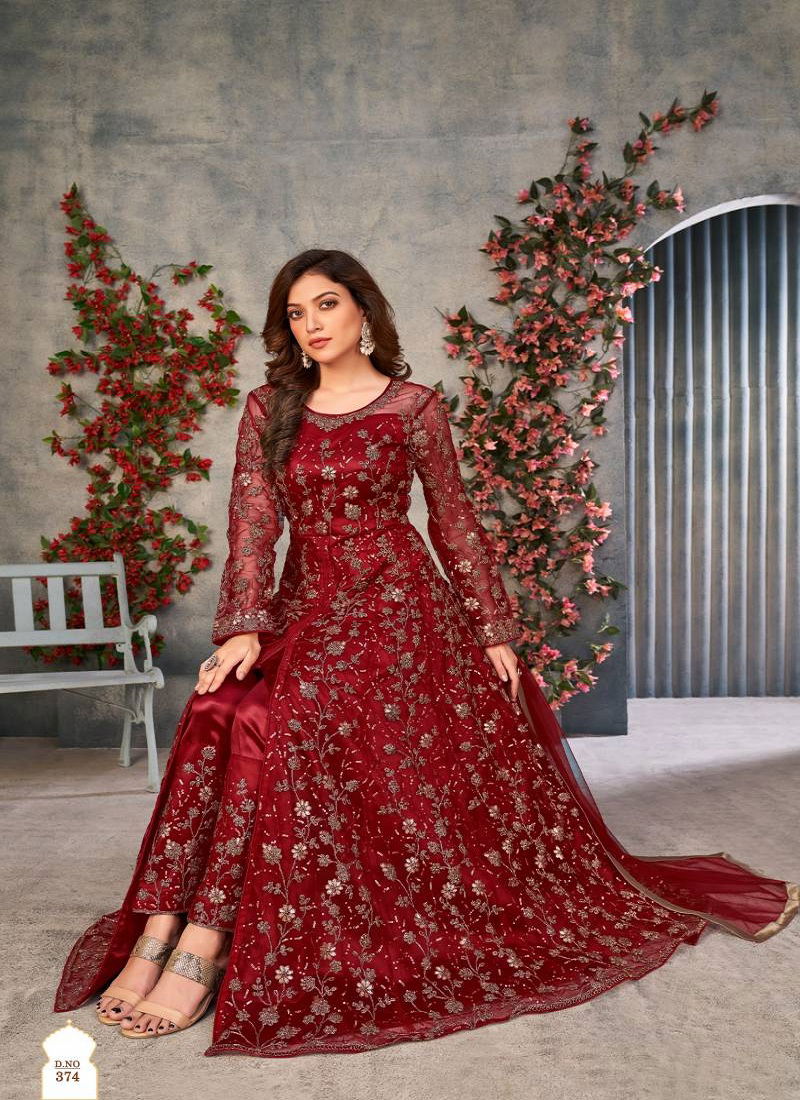 Anjubaa Vol 37 By Anjubaa Net Designer Salwar Kameez Suppliers In India