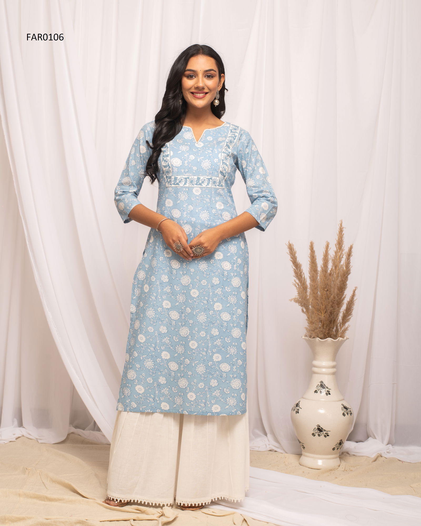 Fiorra  FAR0000 Casual Wear Printed Cotton Kurtis Wholesale Market In Mumbai