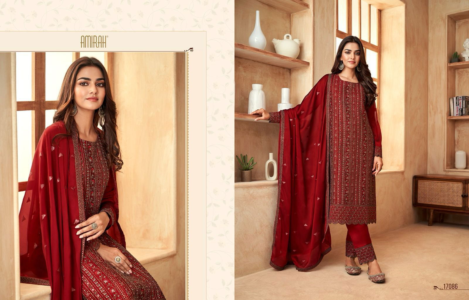 Elaina By Amirah Embroidered Designer Salwar Suits Catalog