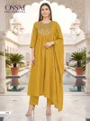 Noor Vol 2 By Ossm Mal Chanderi Embroidery Kurti With Bottom Dupatta 