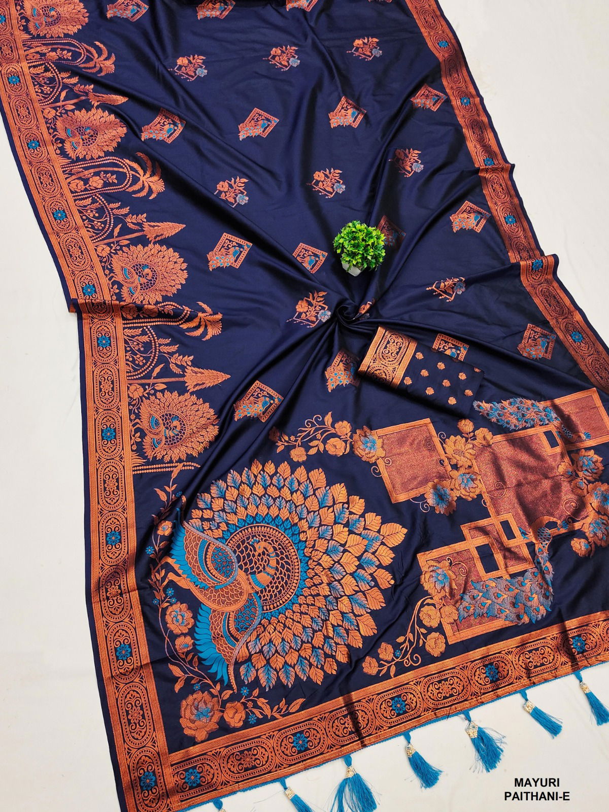 Mayuri Paithani A To F by Murti Nx Printed Paithani Silk Bulk Sarees Orders In India