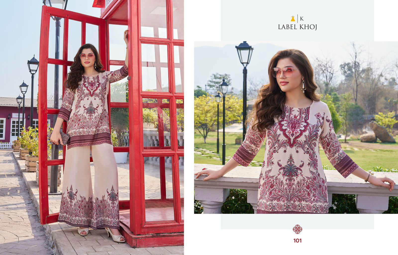 Vacay Mode By Label Khoj Viscose Printed Ladies Co Ord Set Suppliers In India