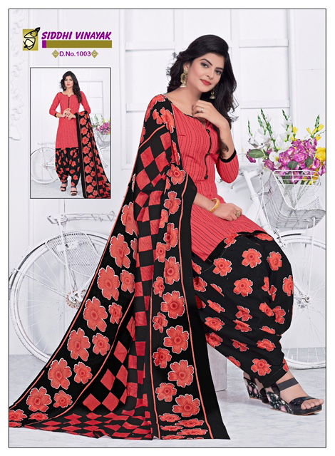 Siddhi Vinayak Patiyala Special 3 Latest Daily Wear Cotton Printed Dress Material Collection