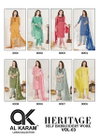 Heritage Vol 3 By Al Karam Cotton Printed Dress Material Wholesale Shop In Surat
