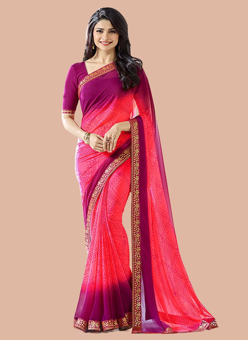 Gaurvi 15 Georgette Printed Daily Wear Sarees Catalog