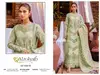 Az 1222 A To B By Alzohaib Cotton Semi Lawn Pakistani Salwar Suits Wholesalers In Surat