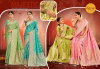 Pearl Satin Saroski Vol 3 By Saroj Satin Silk Surat Saree Wholesale Market
