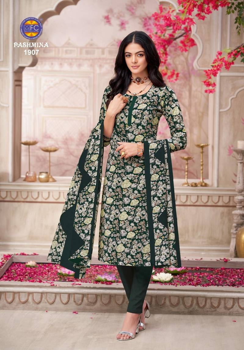 Pashmina Vol 19 By Mfc Printed Cotton Dress Material Orders In India