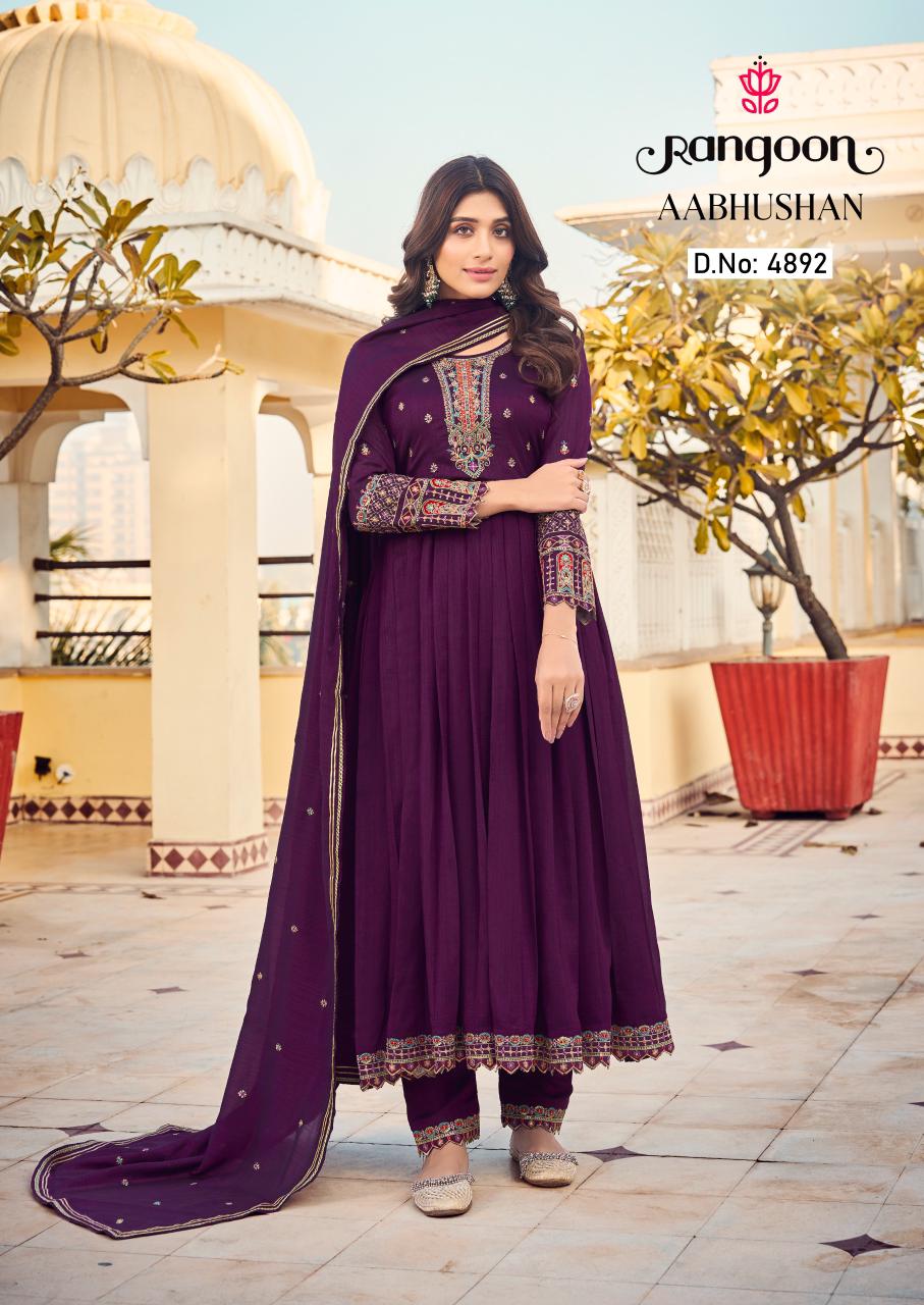 Aabhushan By Rangoon Kurti Bottom With Dupatta wholesale market in Surat with Price