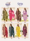 Sirin Vol 9 By Radhika Vertican Foil Printed Kurti With Bottom Dupatta