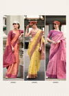 Prajanya By Rajpath Soft Linen Cotton Daily Wear Saree Suppliers In India