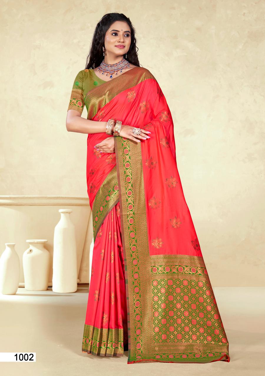 Panghat Silk By Bunawat Wedding Wear Saree Surat Wholesale Market