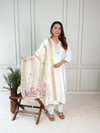 Naisha K 287 Casual Wear Roman Kurti With Bottom Dupatta Wholesale Suppliers In India
