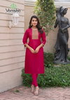 Candy Crush Vol 1 By Vaniska Victra Simmar Embroidery Kurti Wholesale Online