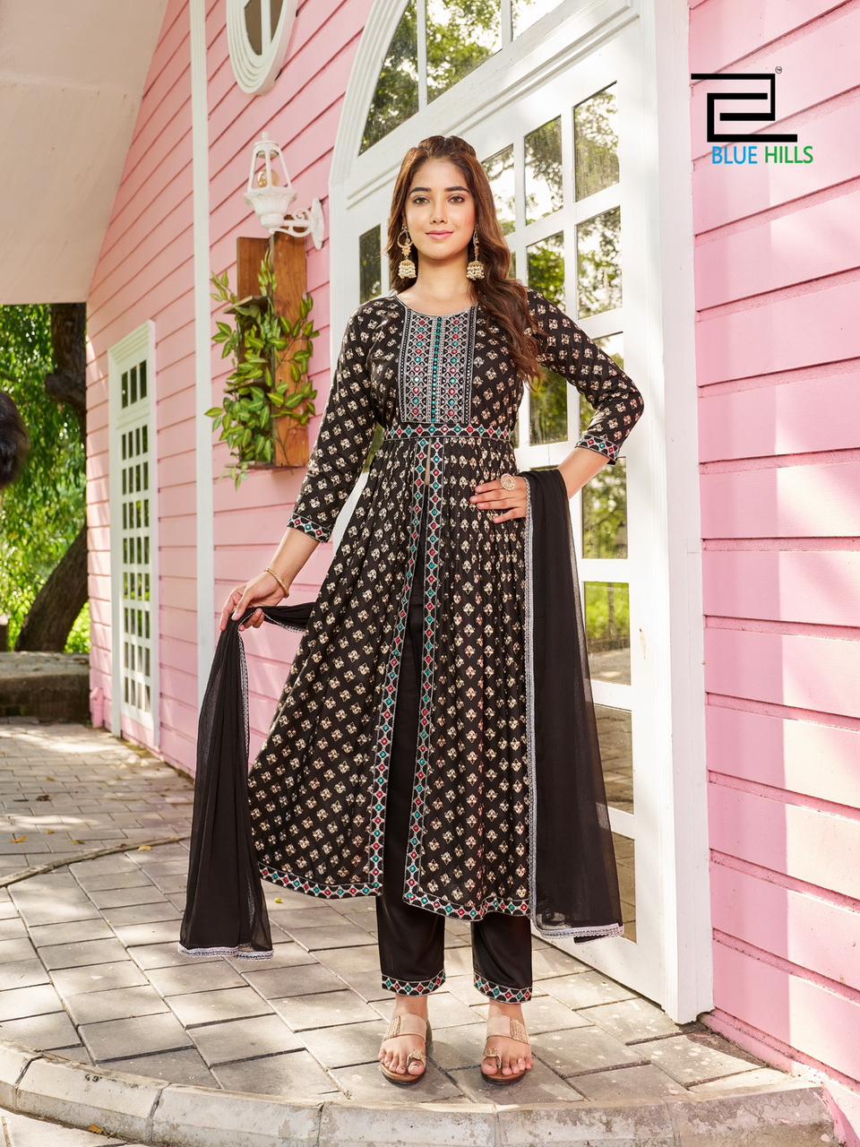 Fashion Reel By Bluehills Kurti With Bottom Catalog 