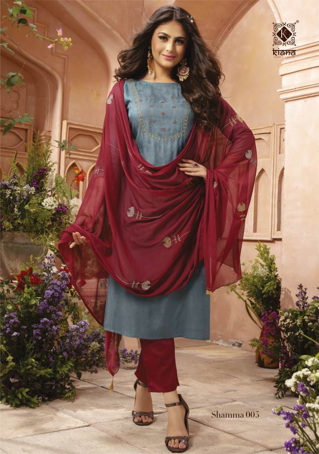 Kiana Shamma Designer Festive Wear Fancy Latest Readymade Collection
