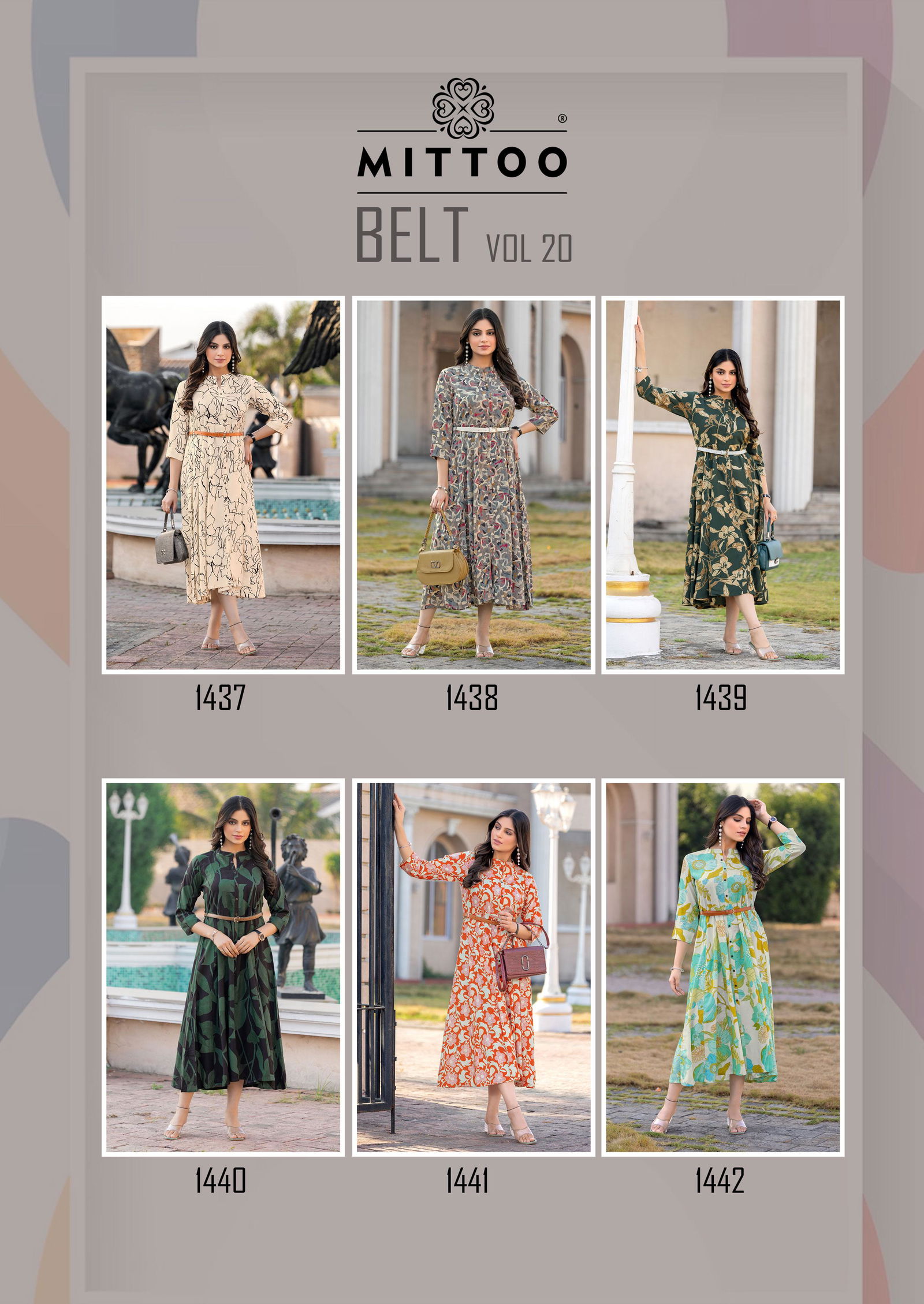 Belt Vol 20 By Mittoo Rayon Printed Desginer Kurtis Wholesale Price In Surat