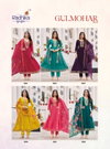 Gulmahor Vol 5 By Radhika Roman Silk Embroidered Readymade Suits Wholesale Market Surat
