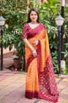 Scmd Anokhi C Casual Wear Linen Cotton Printed Saree Wholesale Market In Surat With Price