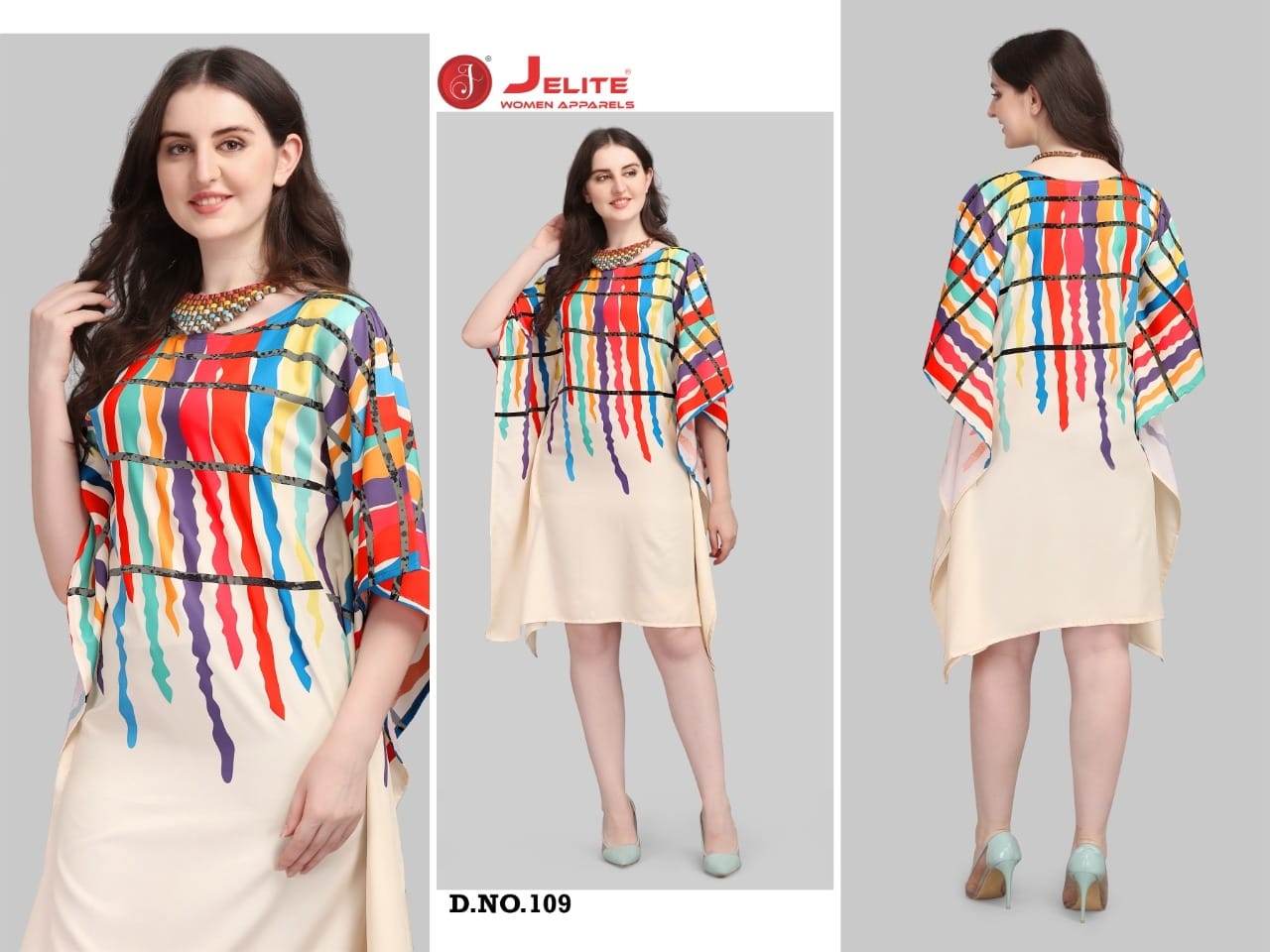 Jelite Kurti Kaftans 2 Latest Fancy Casual Wear Collection
