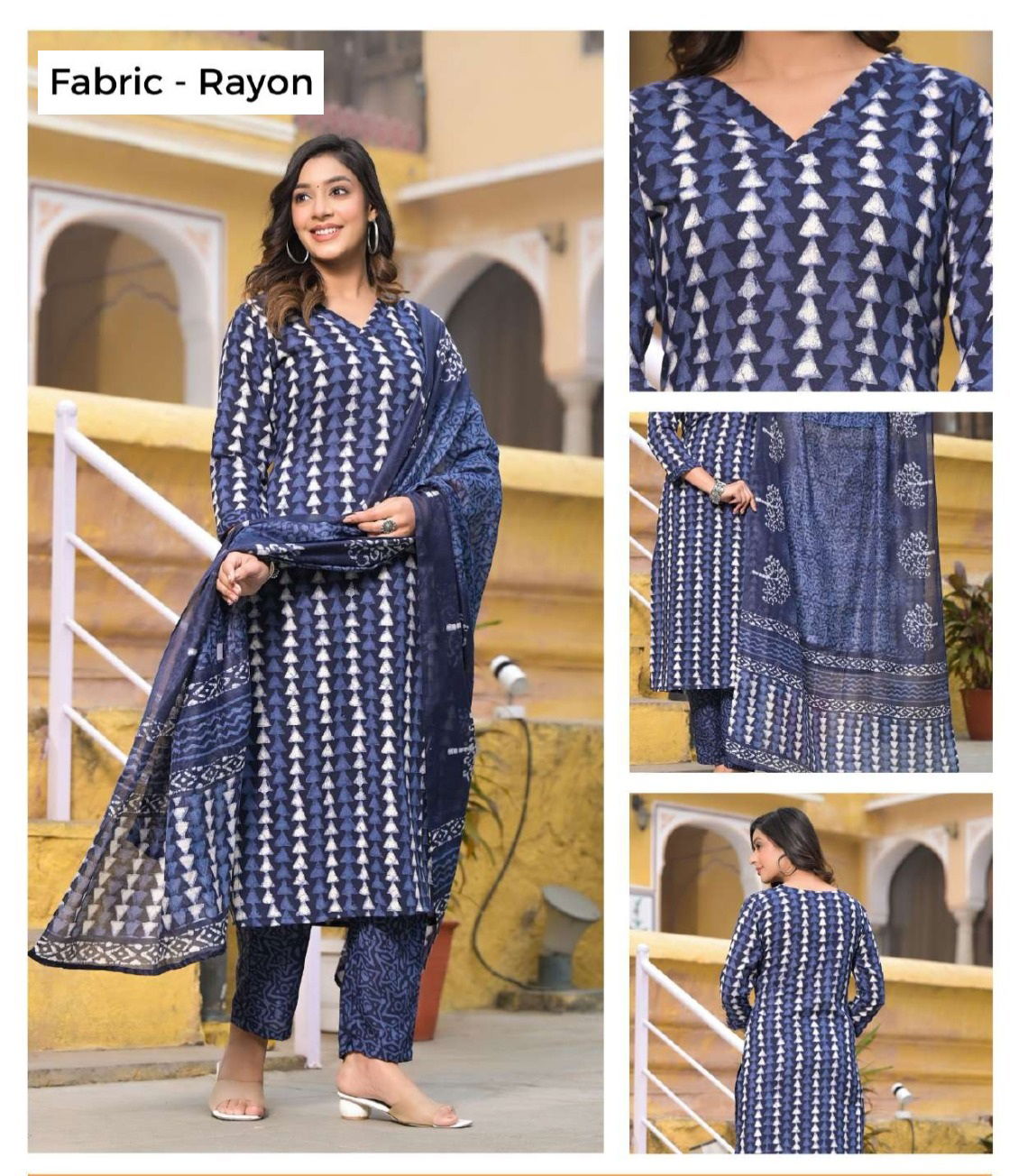 Av Daily Wear Best Kurti With Bottom Dupatta Wholesale Shop In Surat