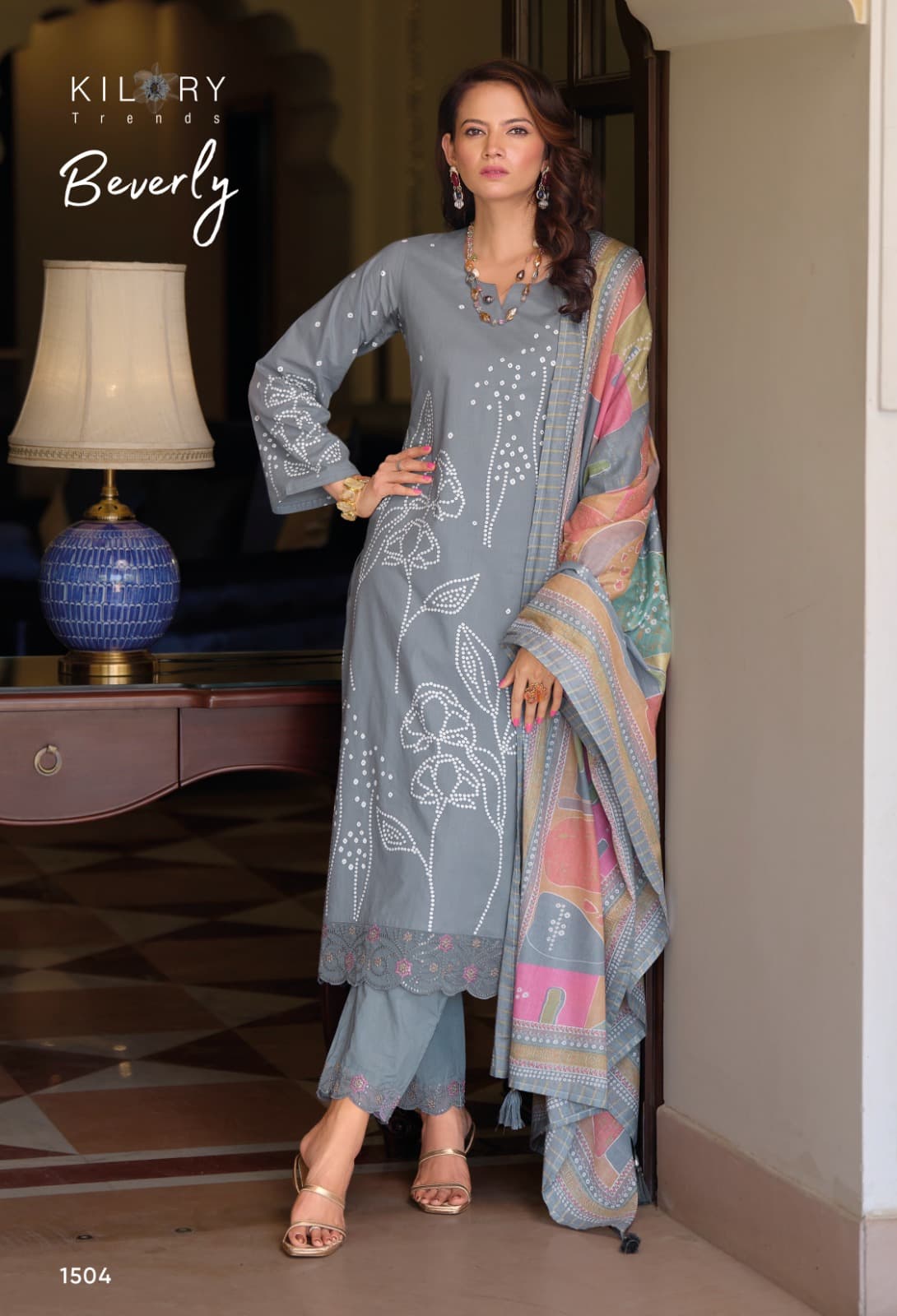 Beverly By Kilory Pure Cotton Printed Salwar Kameez Exporters In India